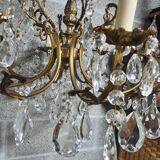 Vintage bronze chandelier