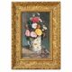 Oil on canvas, old, signed P. Perrisse, dated 1888, bouquet of flowers.
