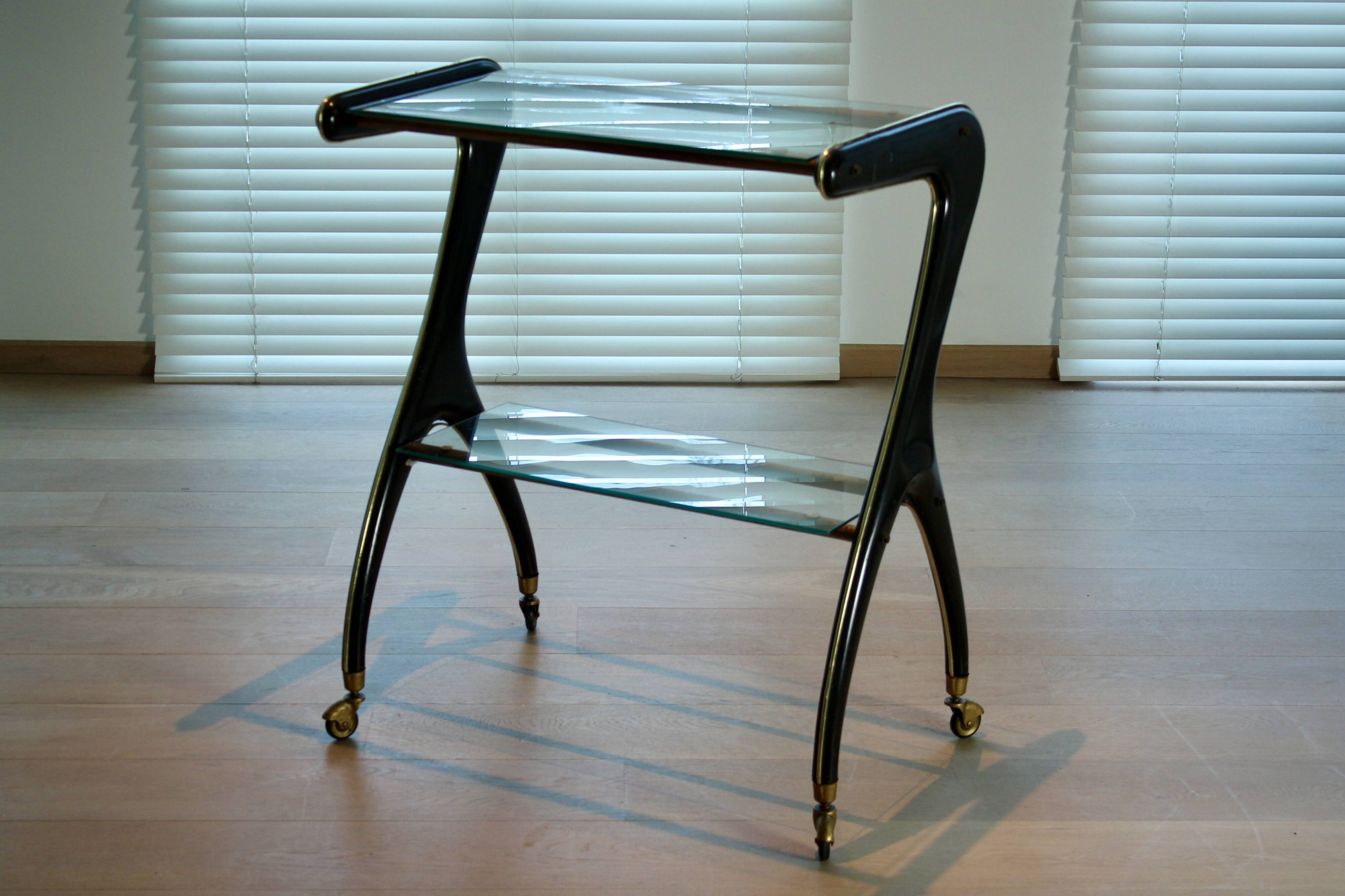 Table d'appoint par Rama Moncalieri (Turin), années 1950, Italie