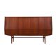 Teak highboard, Danish design, 1960s, made in Denmark