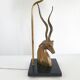 Vintage antelope lamp 1970