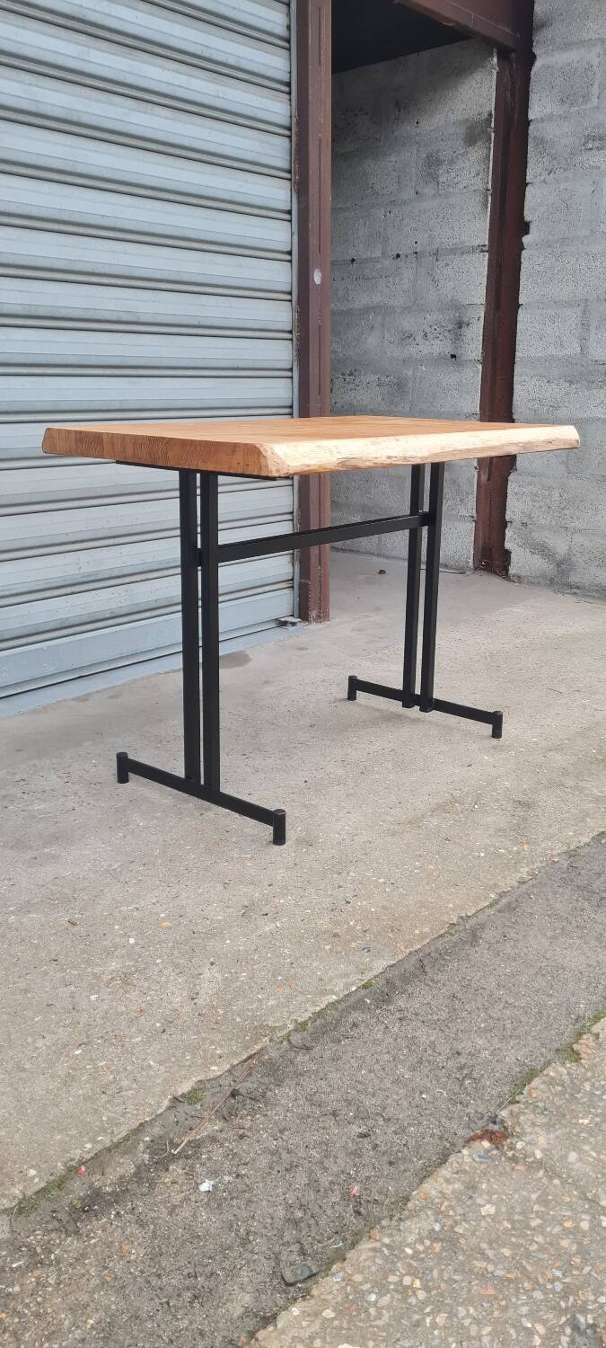 Wooden and metal table 1960