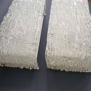 Pair of Murano glass wall lights by Kaiser Leuchten, 1950s