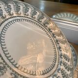 Pair of iron earth plates