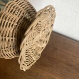 Wicker lamp Provence 1960s