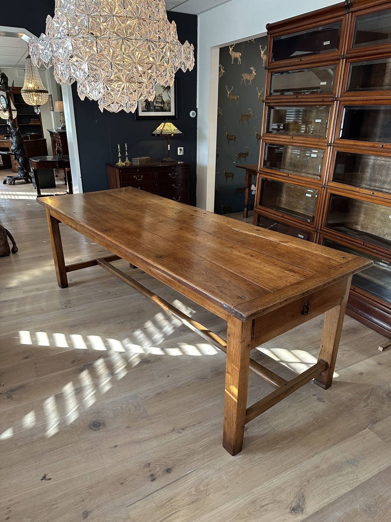 Large cherrywood farmhouse