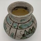 J. MASSIER, Vallauris - Vase ancien grès émaillé - Années 1930-1940