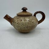 Pyrite stoneware teapot