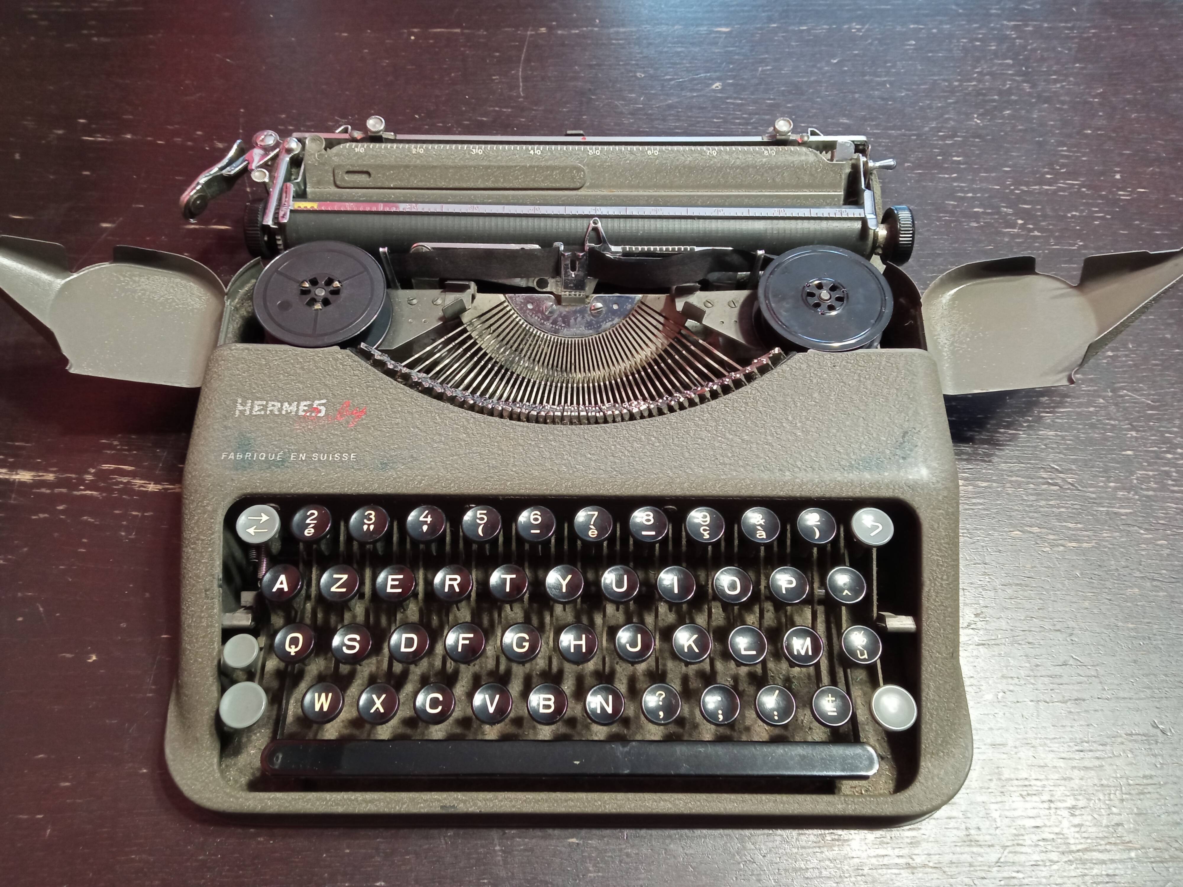 Hermes baby typewriter 40/50s