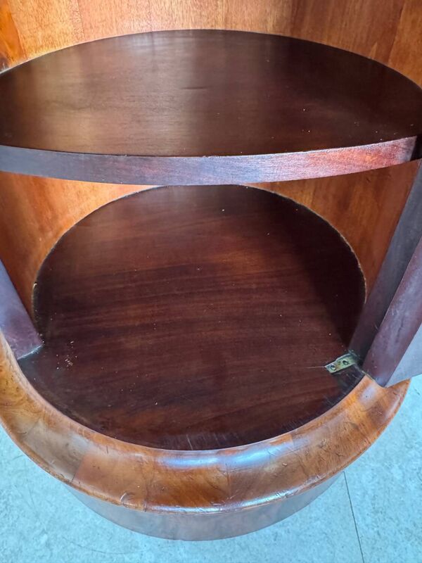 Somno époque Empire Acajou de cuba et Marbre à gorge