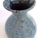 Blue vase of Accolay pottery