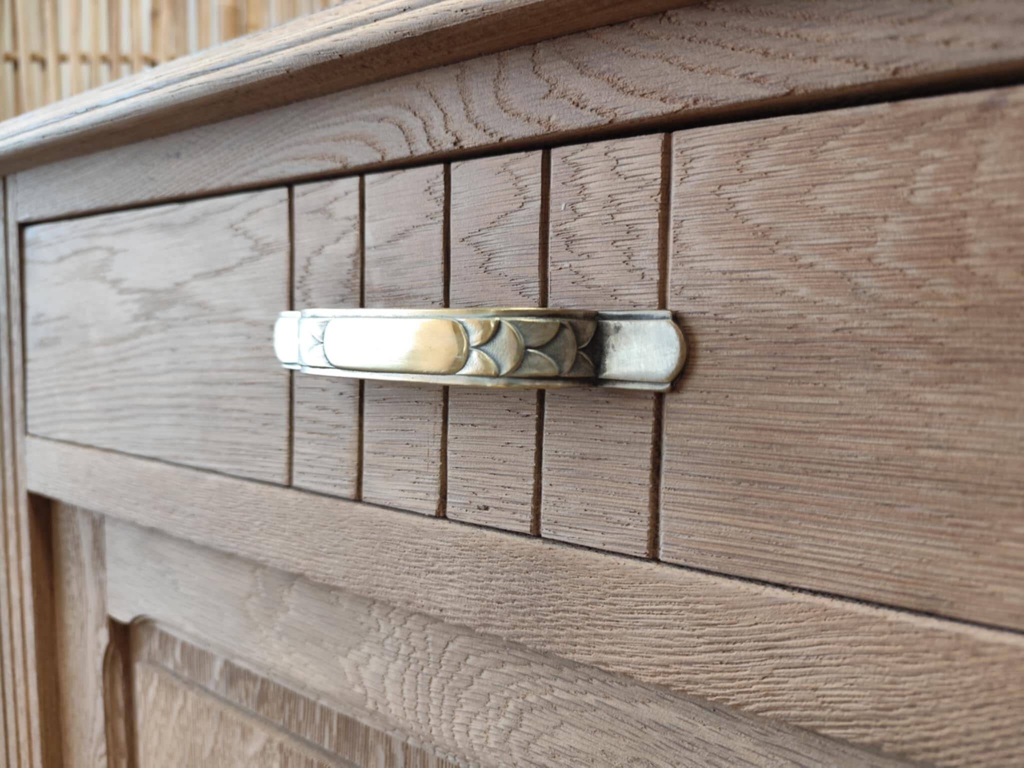 Buffet bas chêne massif