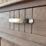 Buffet bas chêne massif