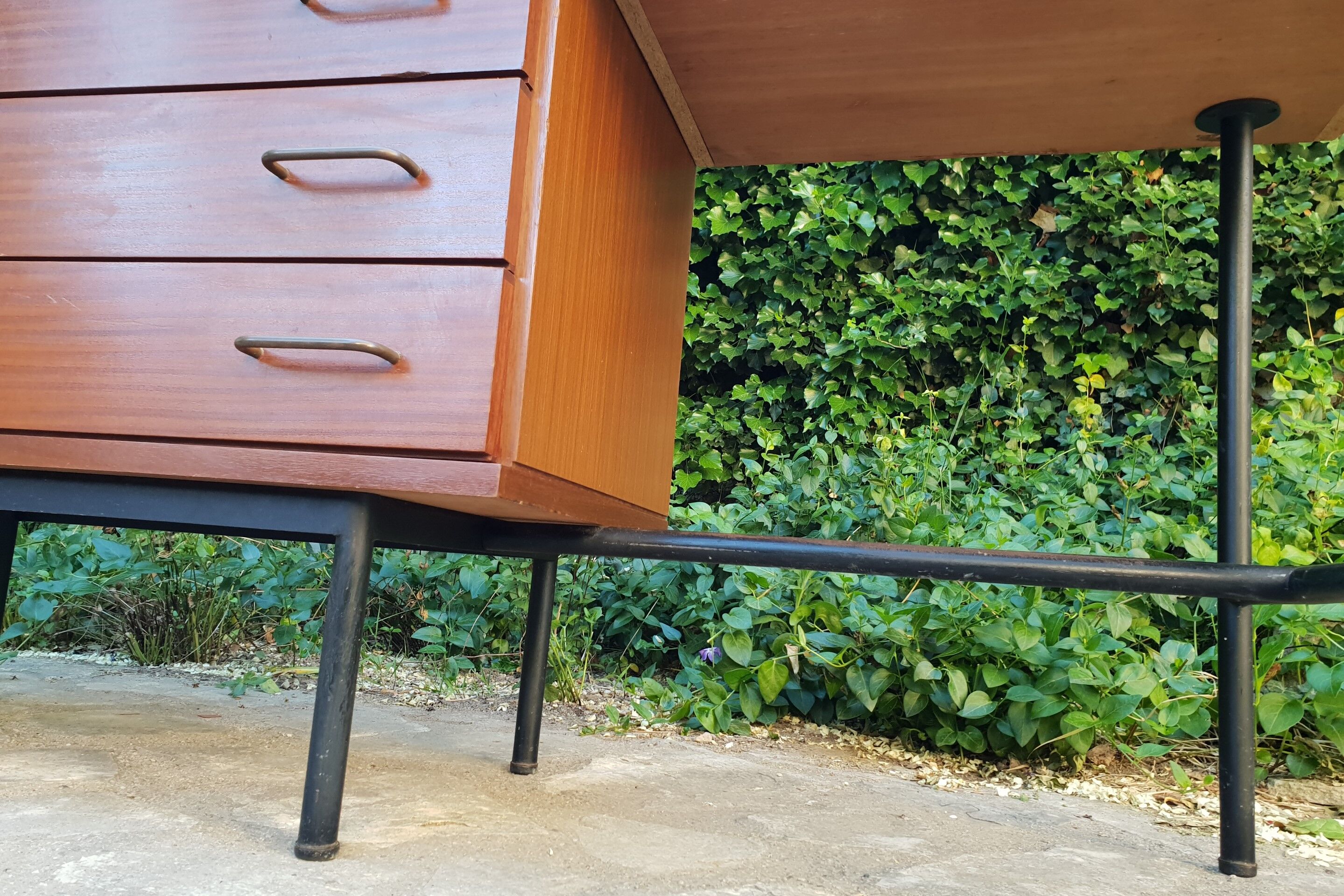 Commode coiffeuse moderniste 1950