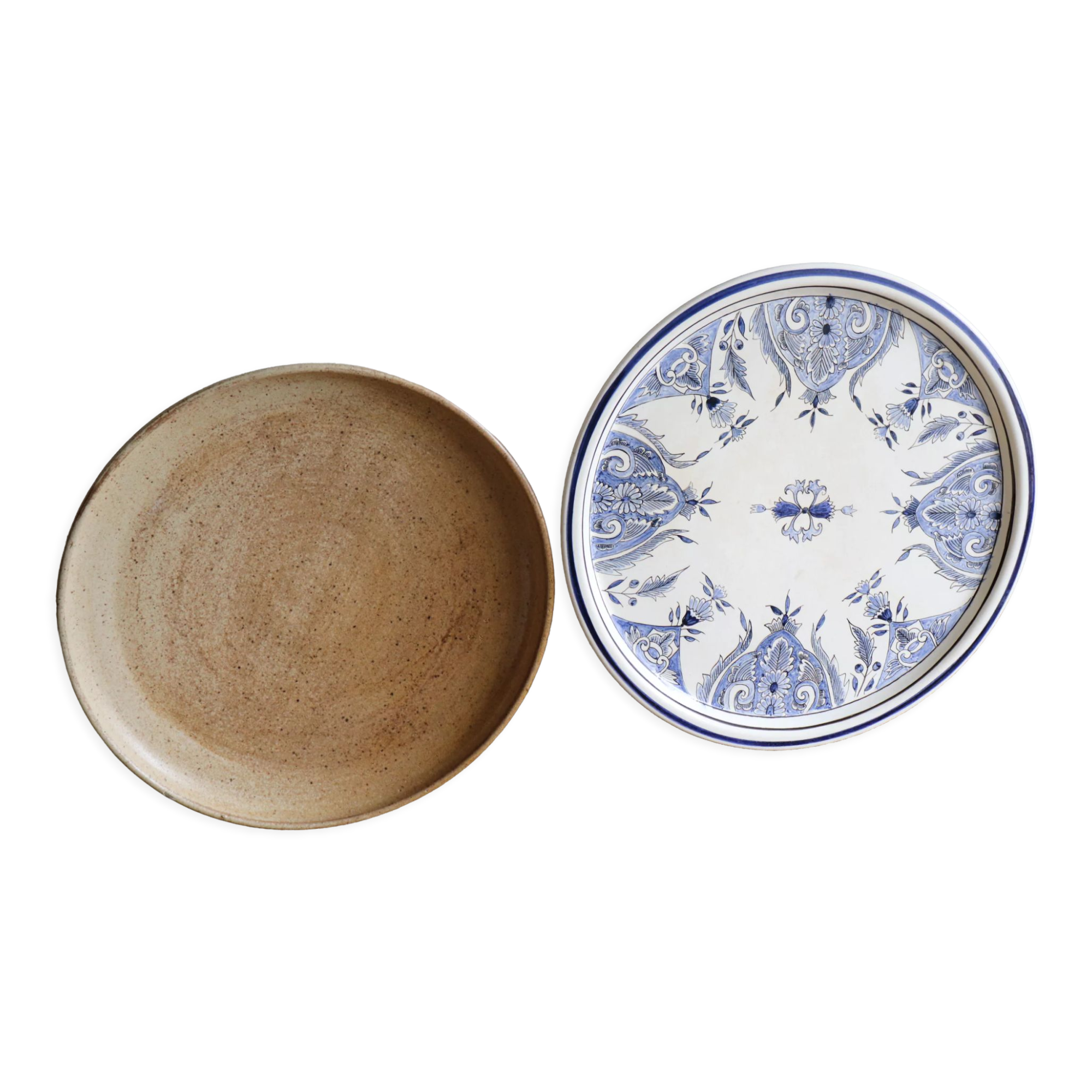 Two artisanal dishes