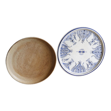 Two artisanal dishes