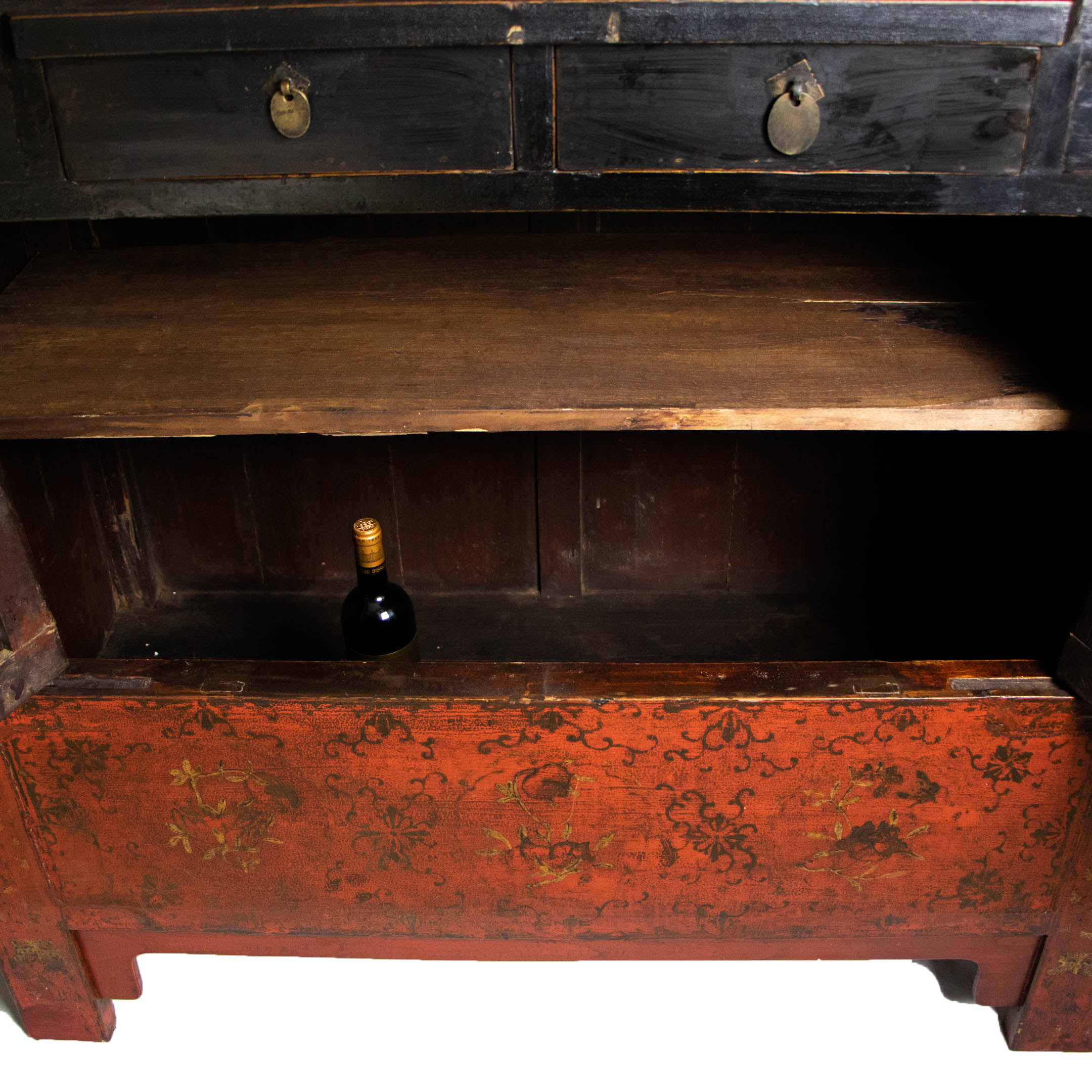 Painted Chinese cabinet