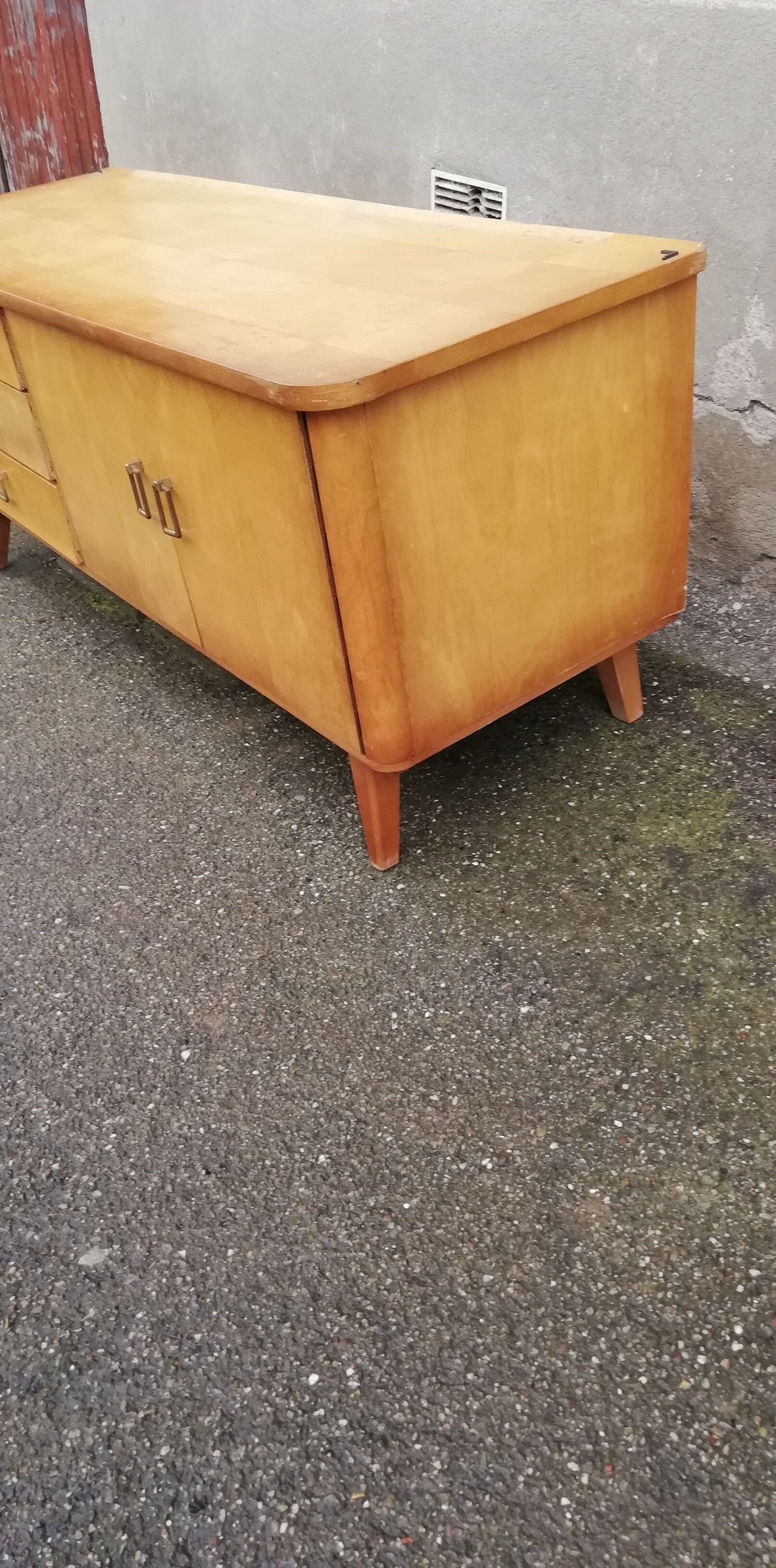 Enfilade vintage 3 tiroirs 2 portes