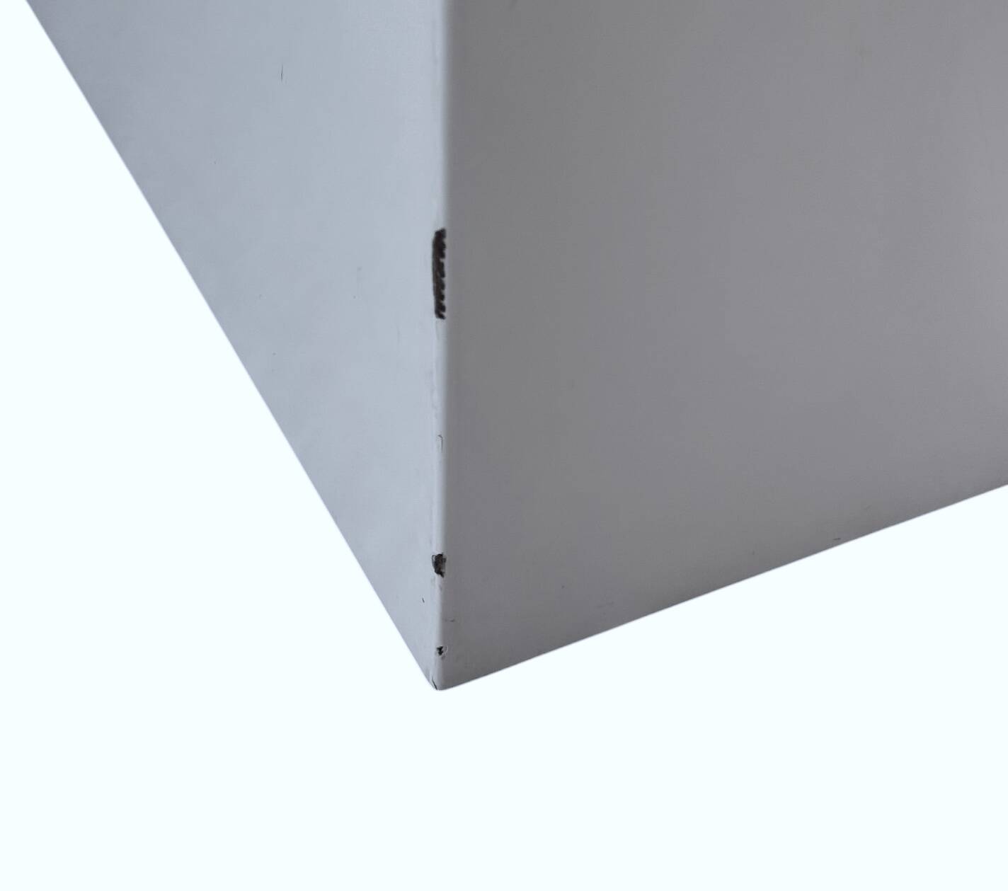 Space age white coffee table, Italy 1970s