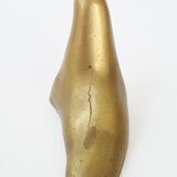 Gilt bronze sea lion 1970