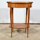 Small Marquetry Living Room Table, Louis XV / Louis XVI Transition style – 1920