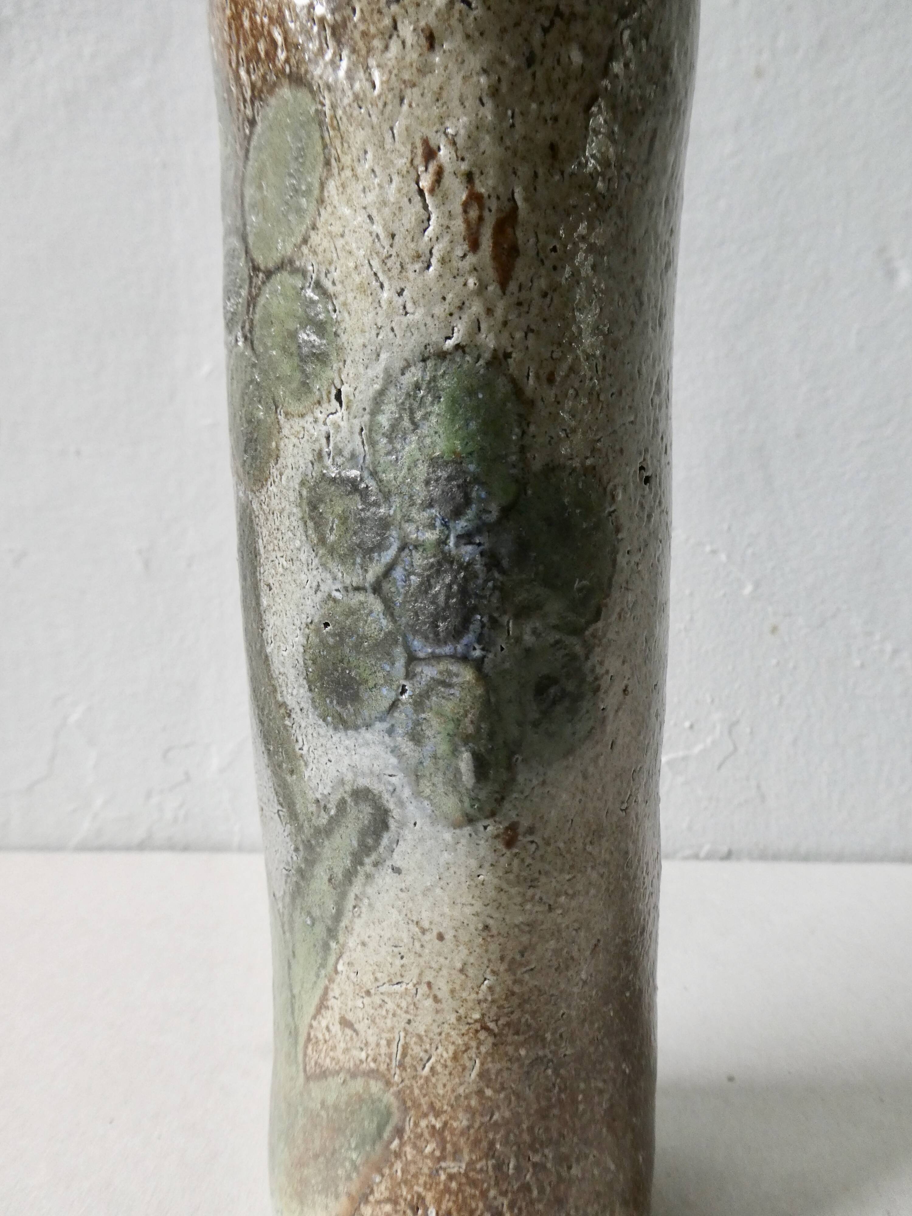 Stoneware vase Jean Claude Monange, 70s
