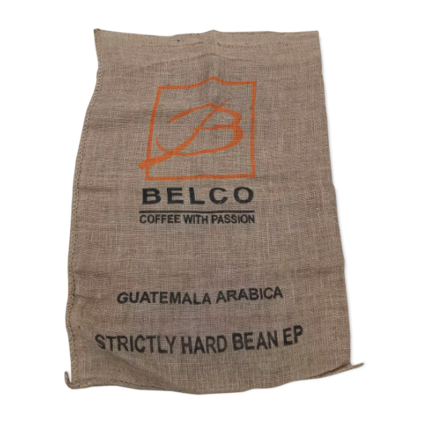 Sac à café en toile de jute