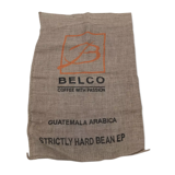 Burlap coffee bag