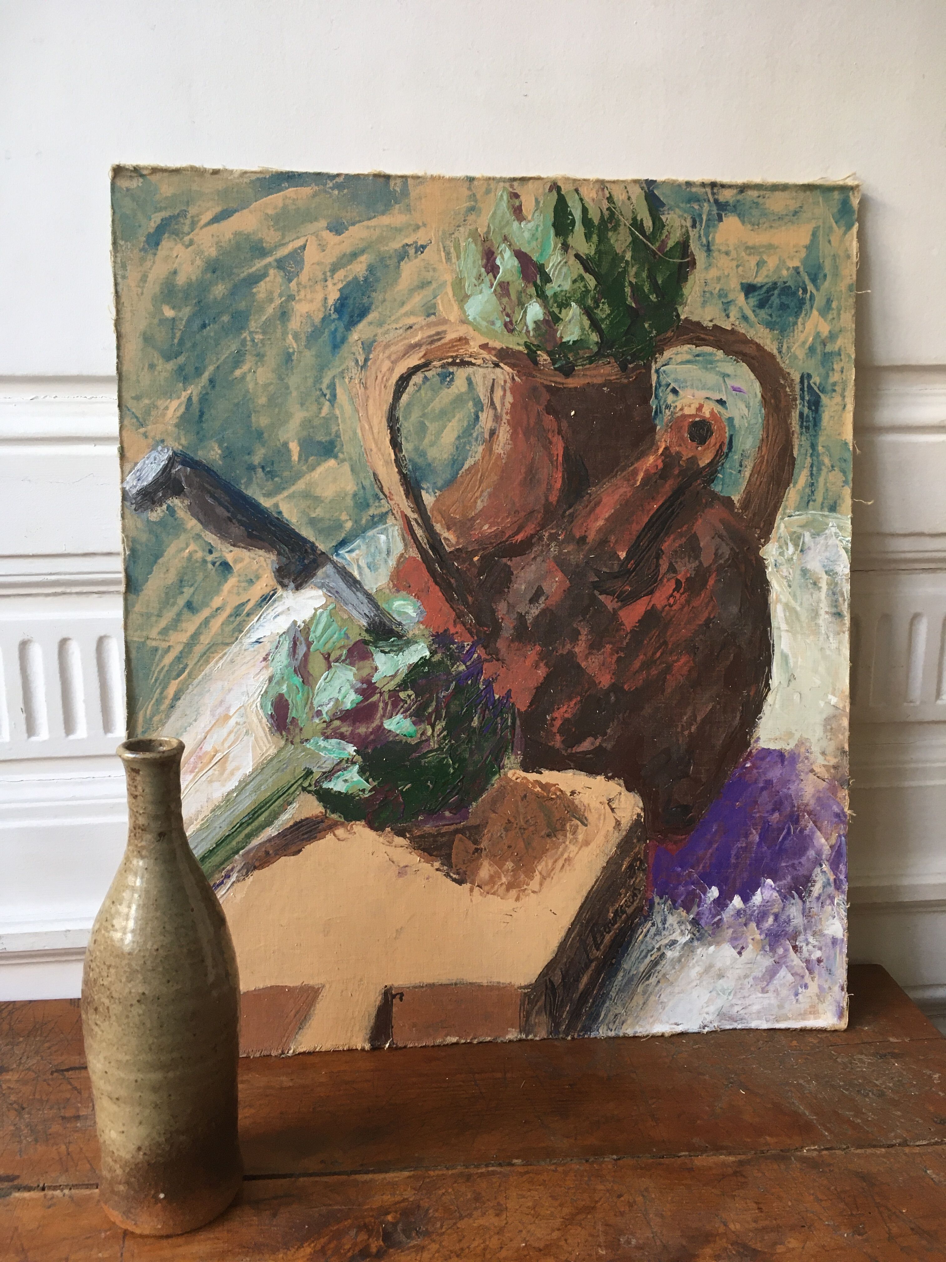 Peinture sur support rigide Nature morte