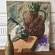 Peinture sur support rigide Nature morte
