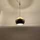 Golden Space Age Glass Pendant Lamp by Peill and Putzler