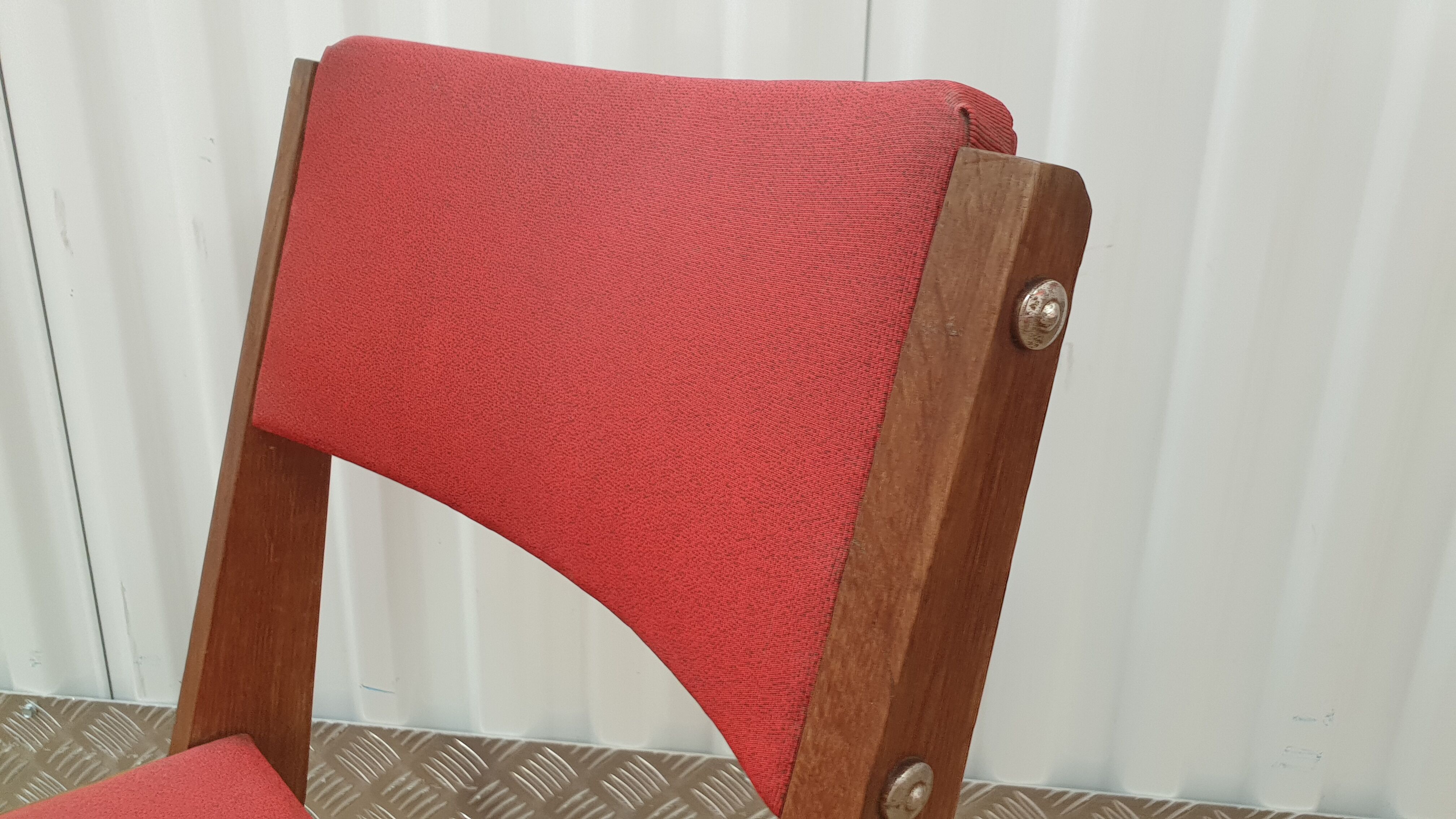 Set of four chairs maurice pré 1950