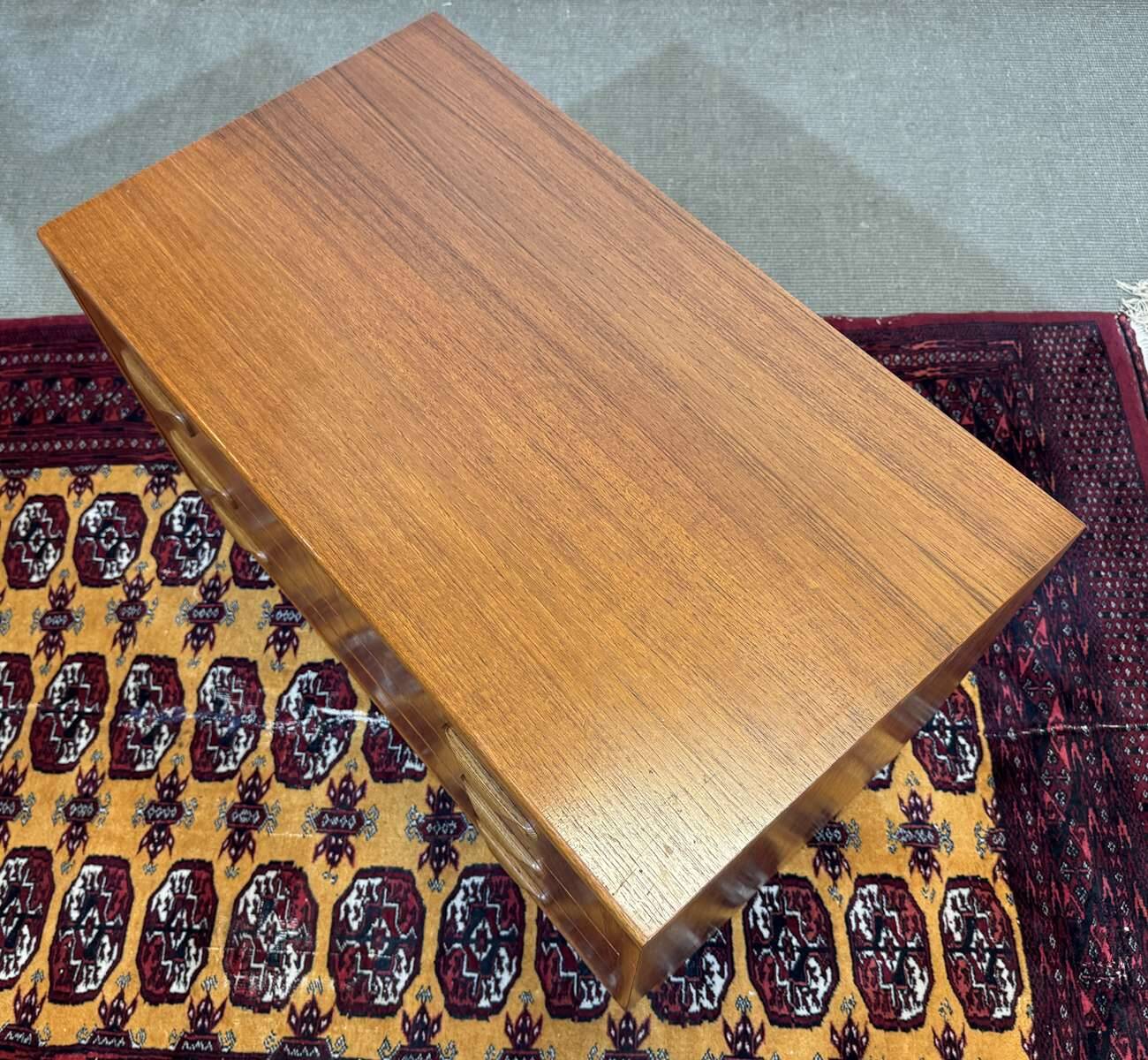 English commode by the brand GPlan in teak from the 1970s.