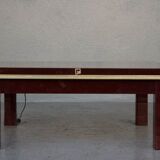 Coffee table design 1970 Paco-Rabannes lacquer