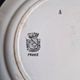 Set of 8 "Month" ceramic talking plates Digoin Sarreguemines