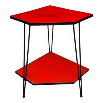 Vintage tripod side table