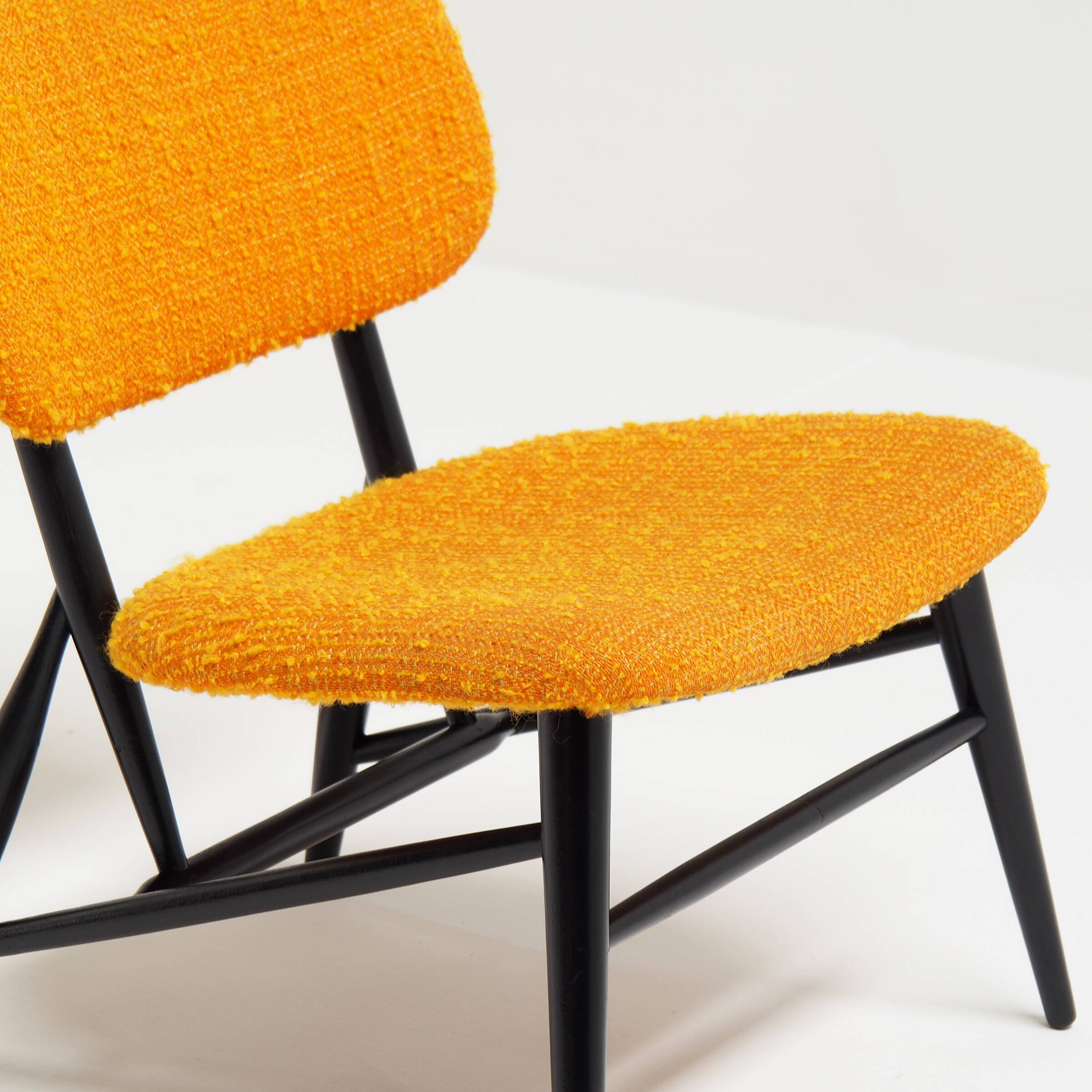 Scandinavian Lounge Chair from the Mid-1950s with a Stunning Frame