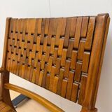 Gelenka Armchairs in Solid Beech Wood, Germany, 1950, Set of 2