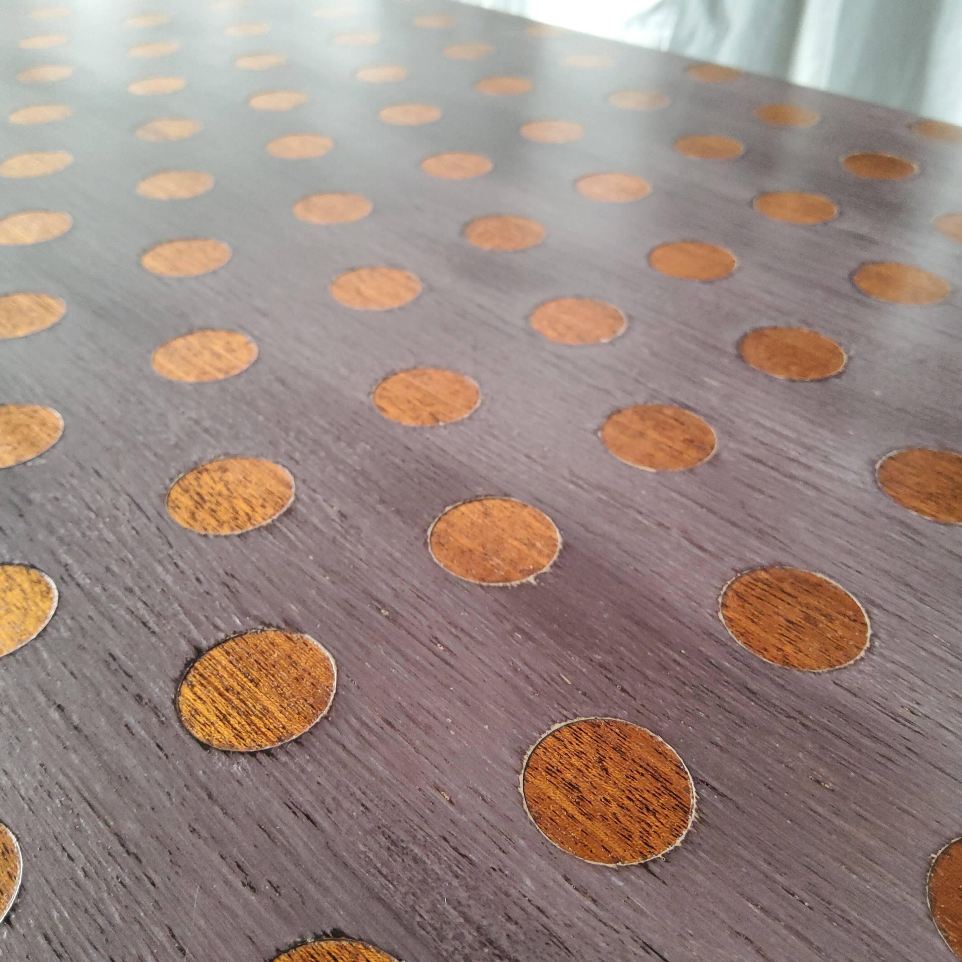 Vintage bar cabinet on casters