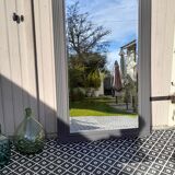 Beveled trumeau mirror