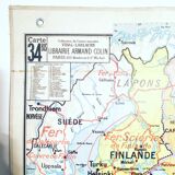 Former school map Vidal Lablache 34 USSR