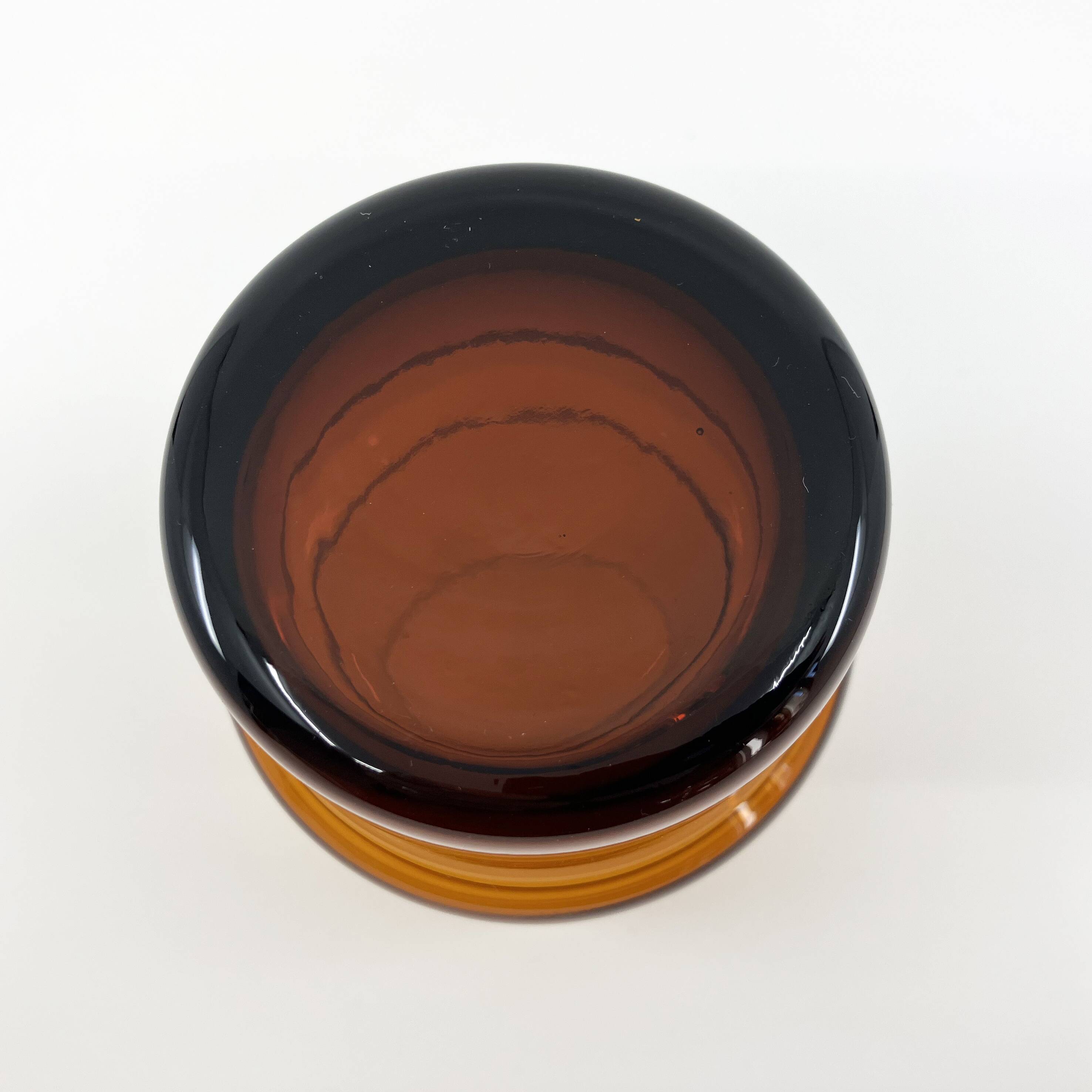 Set of 6 orangeade glasses / pitcher / ice bucket • Italy • 1970