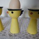 set of 4 tall chick shells Goebel Germany