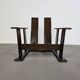 Brutalist armchair from the 1960s