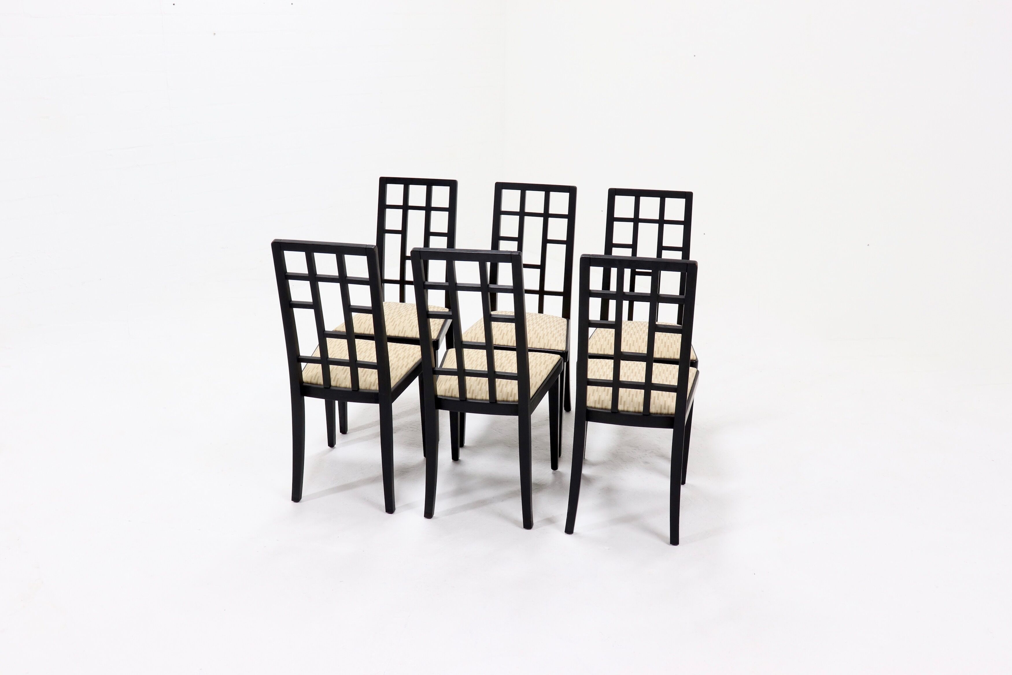 Post modern Thonet dining set by Ernst W. Beranek 1980s