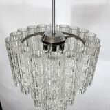Vintage murano glass elements chandelier from 60s