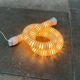 Snake floor lamp Boalum postmodern space age model by Livio Castiglioni and Gianfranco Frattini for Artemide, 1970s.