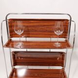 Bauhaus roll bar table chrome 1960 mid century modern design