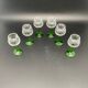 Digestive glasses on foot, mini Gewurztraminer glasses