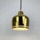 Suspension Golden Bell laiton Alvar Aalto Louis Poulsen, Danemark 1950s